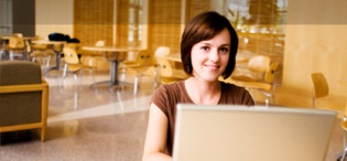 Person at computer